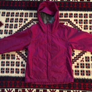 Columbia Kids Magenta Hooded Raincoat